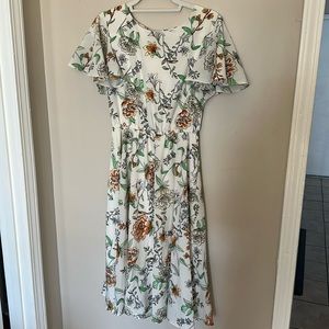 Floral dress size M